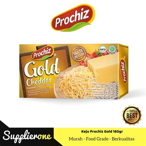 Jual Prochiz Keju Cheddar Gold 160gr Keju Cheddar Prochiz Keju