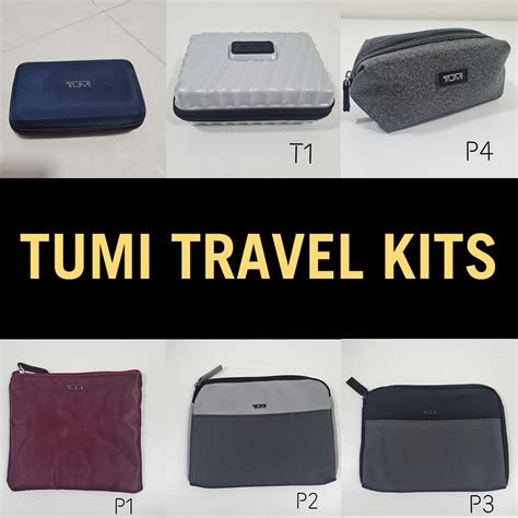 Tumi X Delta Airlines Amenity Kits Pouches Men S Fashion Bags Belt