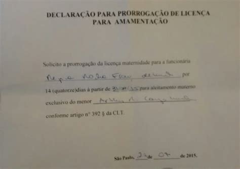 O que é e como funciona o atestado de 15 dias para amamentação Bebé