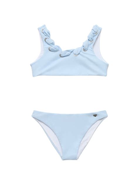 Poly Bikini Set Monnalisa Girls Luisaviaroma