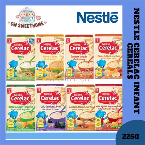 NESTLE CERELAC INFANT CEREALS 225G Shopee Singapore