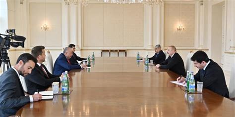 President Ilham Aliyev Received Minister Of Finance Of Israel