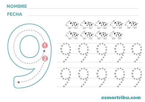 Fichas De Números Para Imprimir Esmartribu