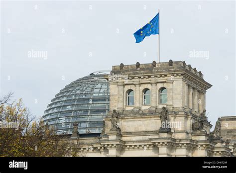 Reichstag dome - designed by architect Norman Foster and built to symbolize the reunification of ...