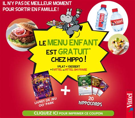 Le Menu Enfant Est Offert Chez Hippopotamus Le Bon Plan