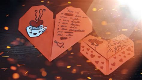 Como Hacer Cartas De Corazon Para El Dia De San Valentine Diy Youtube