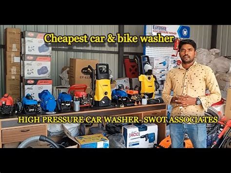 Cheapest Car Bike Washer High Pressure Car Washer Swot Associates