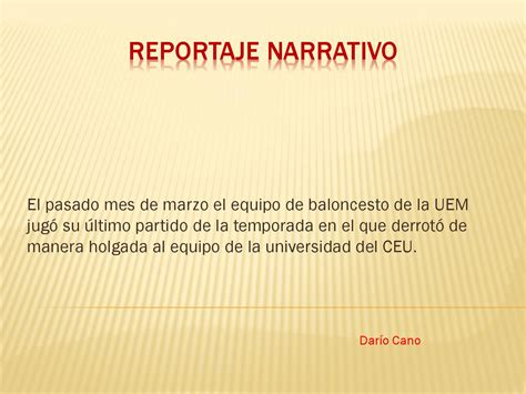 Reportaje Narrativo Pwp By Dario Cano Issuu