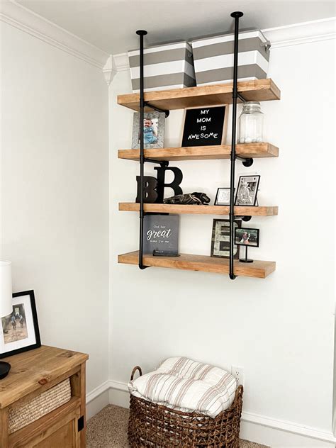 DIY Floating Shelves Plans and Tutorial - Shanty 2 Chic