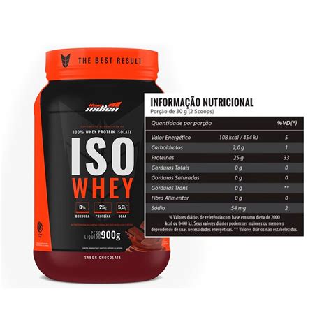 ISO WHEY NEW MILLEN 900G Ninja Suplementos Curitiba 41 3045 8841