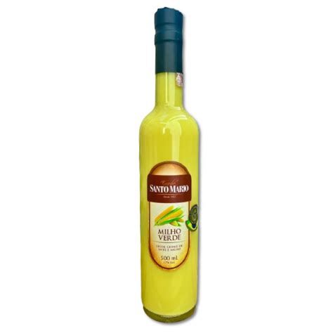 Licor De Milho Verde 500 ML Mundo Da Cachaca