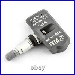 Set Tpms Tire Pressure Sensors Mhz Metal Fits Chevy