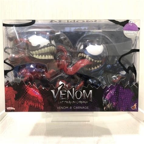 Hot Toys Cosbaby Venom Carnage Marvel Spider Man Figure Damage Box EBay