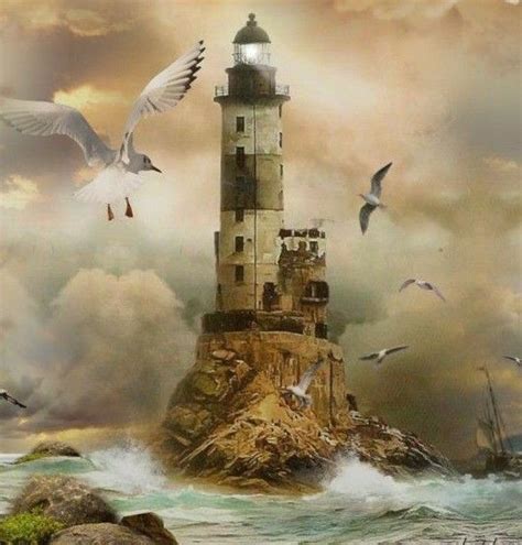 Pin By Passion By Jolanda Perko On Lighthouse Lighthouse Art