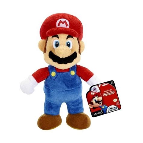 Super Mario Bros Maskotka Pluszak Mario 20cm 12757151863 Oficjalne