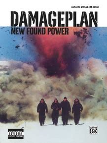 Damageplan New Found Power Damageplan Sheet Music