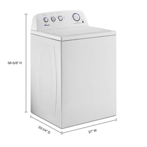 Amana Ntw4519jw Large Capacity Top Load Washer With High Efficiency