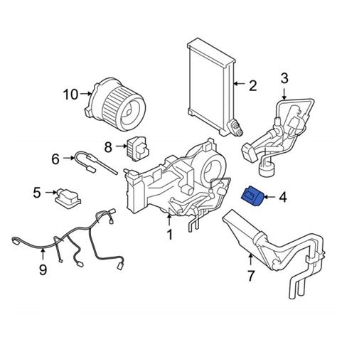 Land Rover Oe Lr Rear Hvac Blend Door Actuator