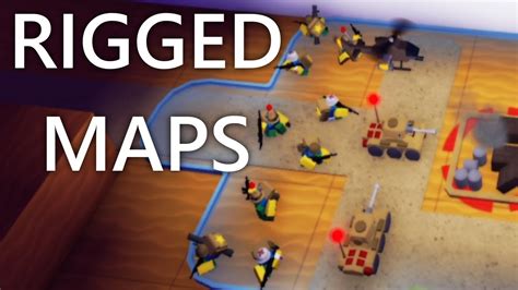 Easy Rigged Maps In Roblox Noobs In Combat Youtube