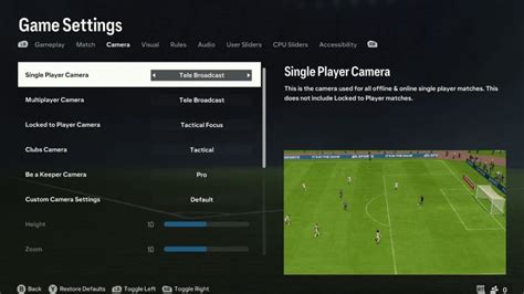 Best EA FC 24 Camera Settings How To Change View Charlie INTEL