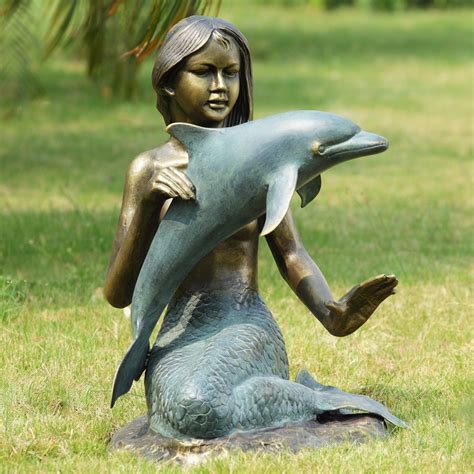 Large Mermaid Statues For Garden Attractive And Beautiful