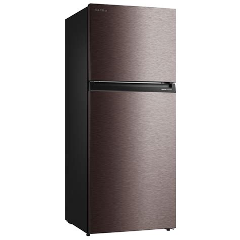 Toshiba 439l Double Door Refrigerator Satin Gray