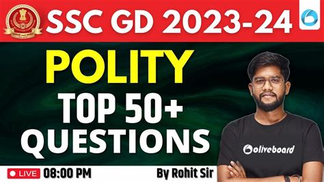 Ssc Gd Top Polity Questions Gk Gs Polity Quick