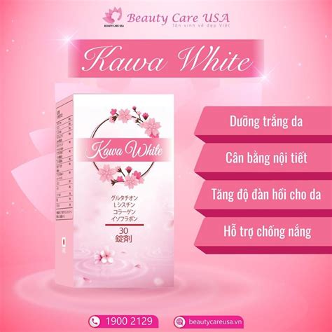 Viên Uống Trắng Da Kawa White Lọ 30 Viên Nhập Khẩu Từ Nhật Bản Shopee