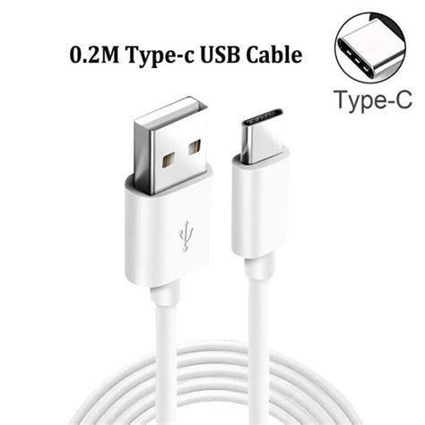 Couleur 02m Pour Type C Câble De Chargement Usb Type C 31 A Pour Samsung Galaxy A12 A42 A02s