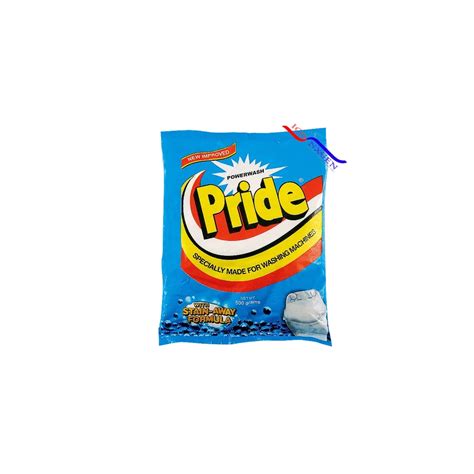 Pride Detergent Powder Powerwash Grams Shopee Philippines