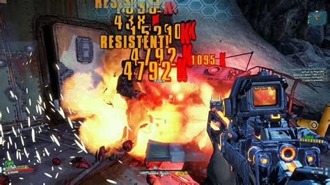 Borderlands 2 Slow Motion Feral Seraphim Weapon Kills 66 YouTube