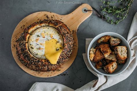 Gebackener Camembert Im Brotlaib Von Sevencooks