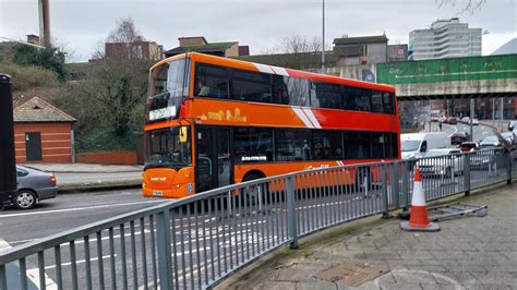 KICKDOWN Cardiff Bus Scania N230UD Omnicity On Route 30 345 YouTube