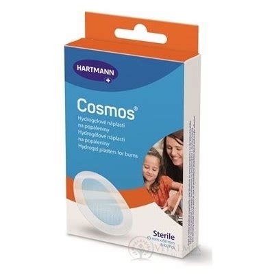 COSMOS Burns hydrogelové náplasti na popáleniny, sterilní (43 x 68 mm ...