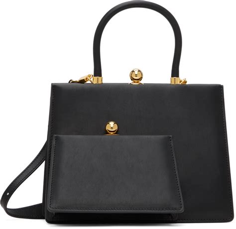 Ratio Et Motus Twin Frame Bag Black Editorialist