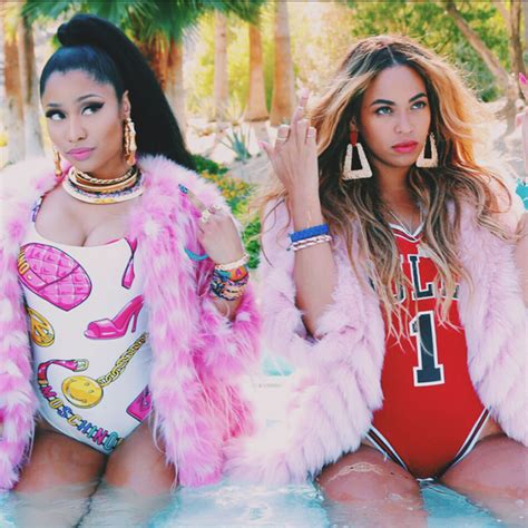 The video for Feeling Myself is here Nicki Minaj and Beyoncé are