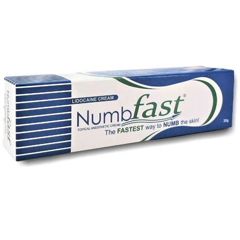 3 Tubes X 30g Skin Numbing Cream Numbfast Tattoo Numb Piercings Waxing