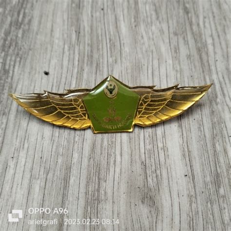 Jual Wing Saka Pin Bros Wirakartika Dirgantara Bahari Kencana