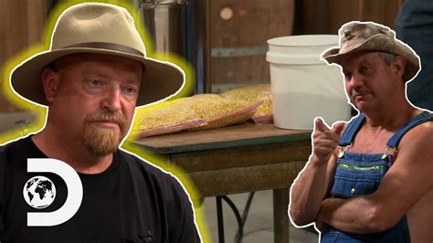 Aaron Puts Bags Of Corn Cob In His Liquor Moonshiners Master