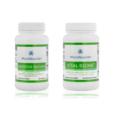 Vital Biome Probiotics Digestive Enzymes Micronutrients