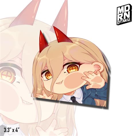Power Chibi Sticker Mdrn Otaku