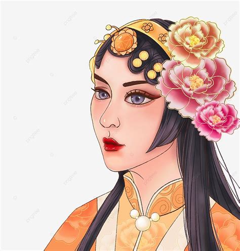 Chinese Character, Chinese Style, Character, Beauty PNG Transparent ...