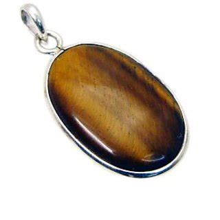 Natural Tiger Eye Stone Pendant Price - Bhuvah