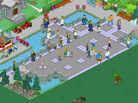 Friends Towns The Simpsons Tapped Out