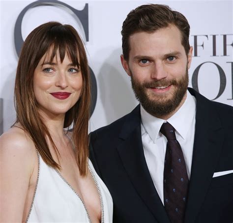 Jamie Dornan I Dakota Johnson Promuj Film Pi Dziesi T Twarzy Greya