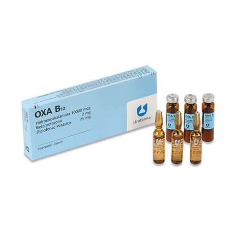 OXA B12 INYECTABLE 3 AMPOLLAS Farmashop