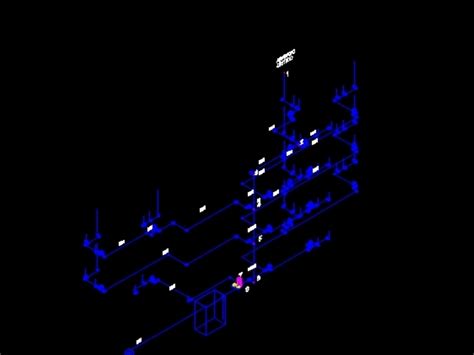 Plano De Instalacion Hidrosanitaria En Dwg 276 Mb Librería Cad