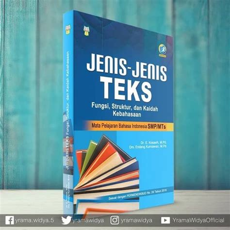 Jual Jenis Jenis Teks Fungsi Struktur Dan Kaidah Kebahasaan Smp Mts Di