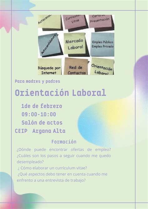 OrientaciÓn Laboral Ceiparganaalta