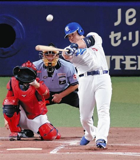 細川成也が今季17号ソロ本塁打でリードを2点に「感触良かった」【中日】：中日スポーツ・東京中日スポーツ